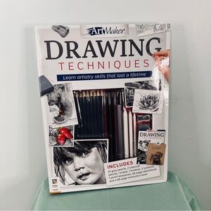 ArtMaker Drawing Techniques Complete Artist Set - New in Box Beginner Hobby